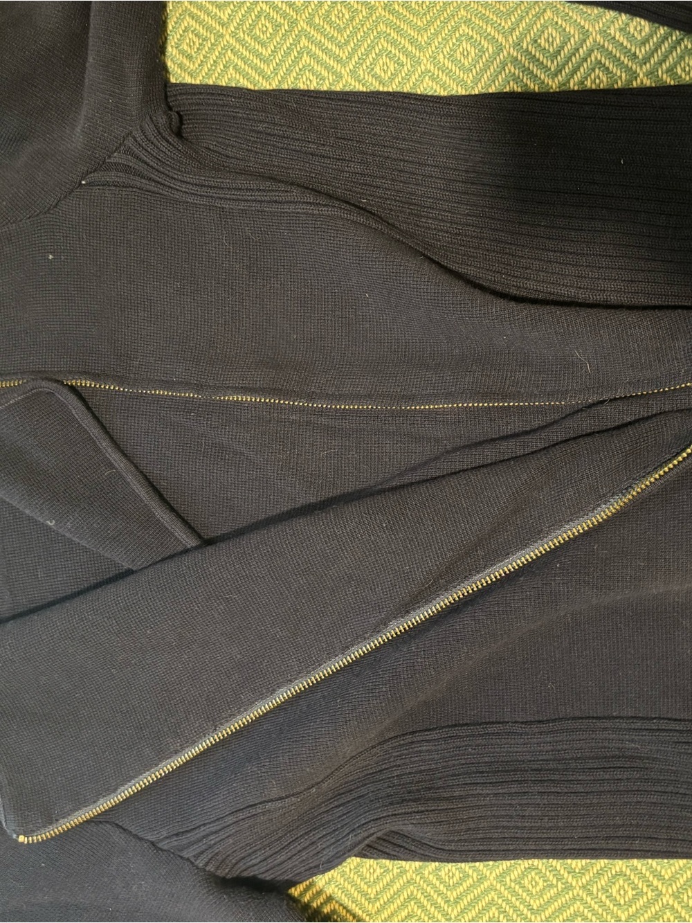 Talbots Navy Ribbed Crew Sweater - Picture 13 of 14